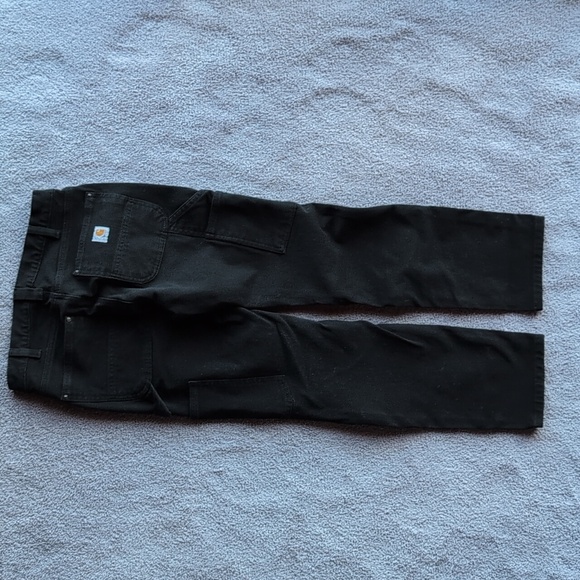 Carhartt Black Double Front Pants Size 4 - Picture 4 of 8